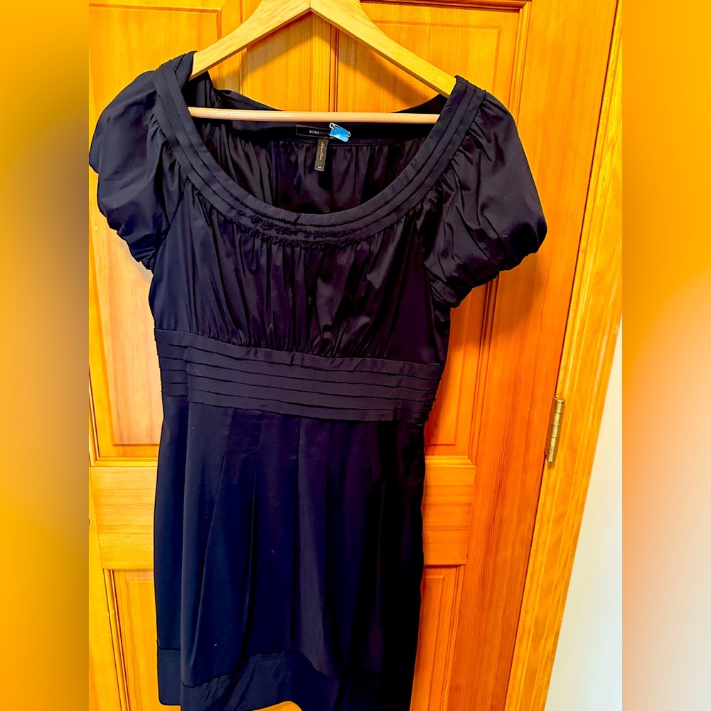 Navy summer dress with pockets!